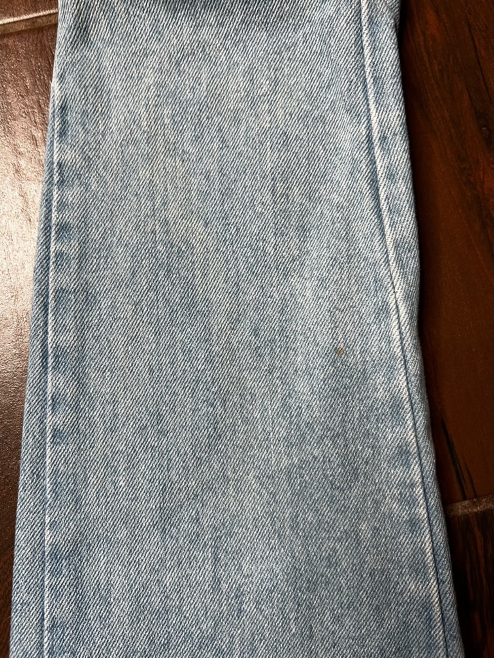 Vintage Gap Light Wash Tapered Leg Denim Jeans Womens Size 5/6 - Picture 6 of 7